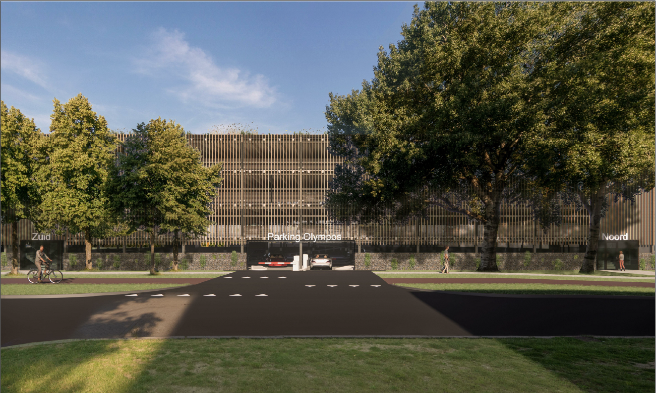 Energiepositieve garage Universiteit Utrecht